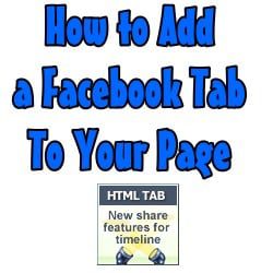 How to Add a Custom Facebook Tab to A Facebook Page
