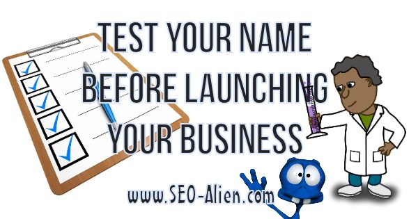 Test Your Name Before Launching Your Business