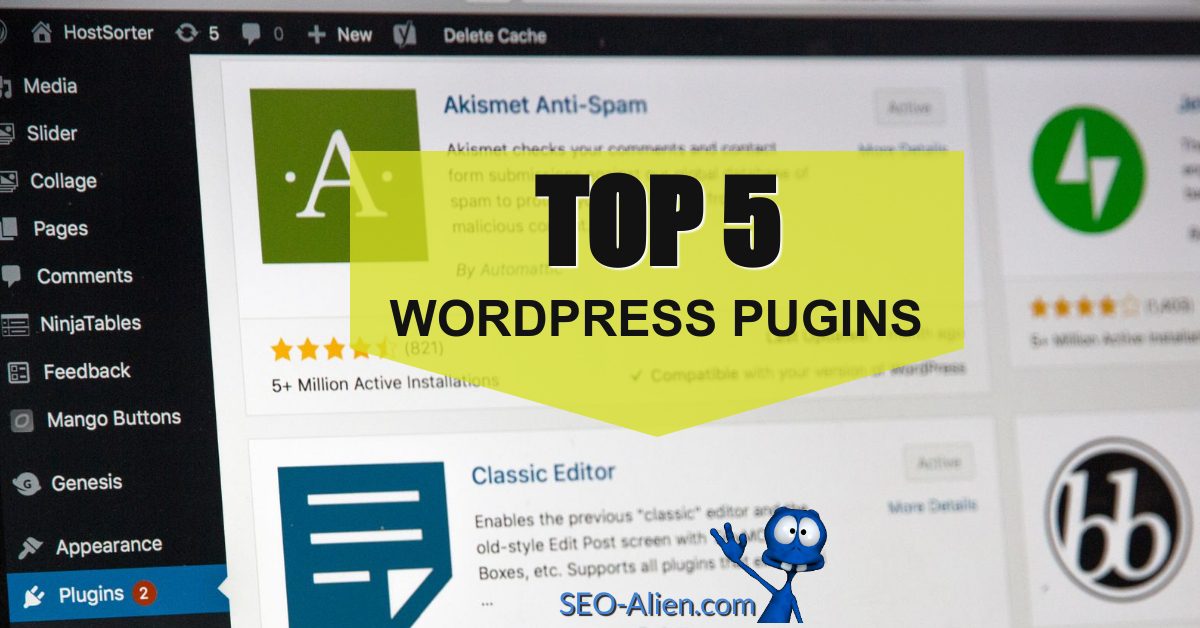 Top-5-WordPress-plugins Top 5 WordPress plugins