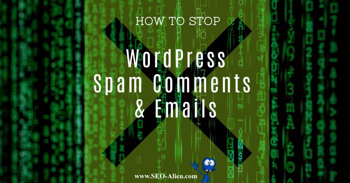 Stop WordPress Spam Comments and Emails