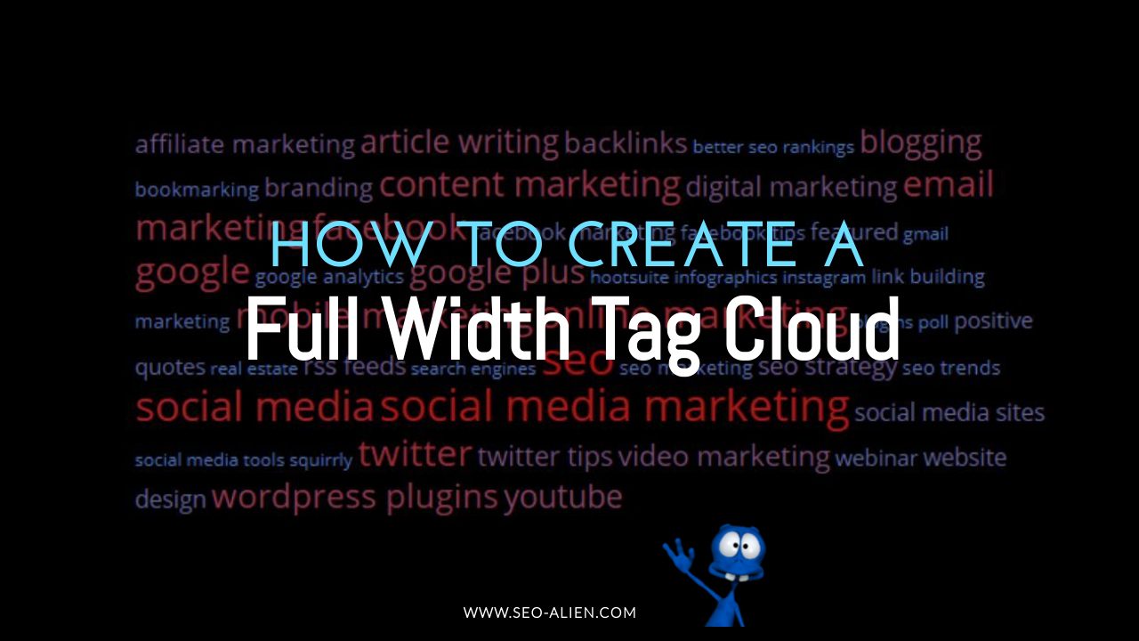 How to Create a Full Width Tag Cloud with Divi Theme