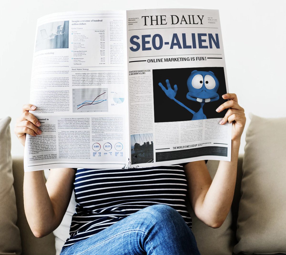 SEO-Alien in Newspaper SEO-Alien in Newspaper - Internet Marketing is fun!