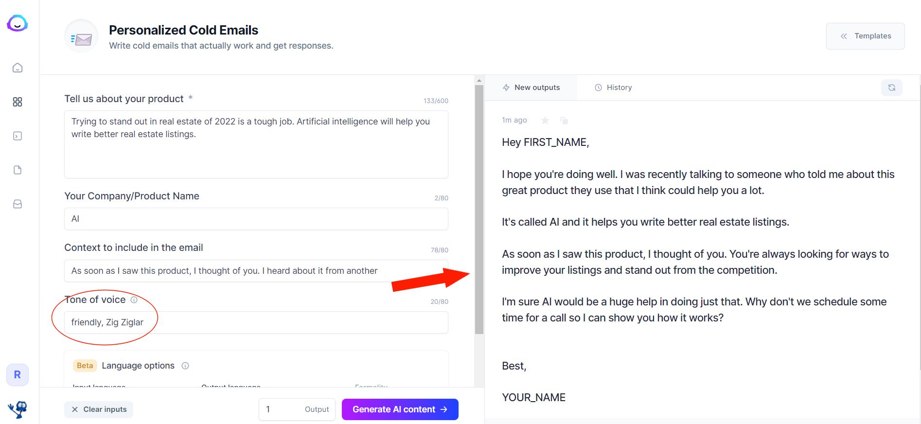 Personalized Cold Emails How To Write The Subject Line for sales Emails Using AI