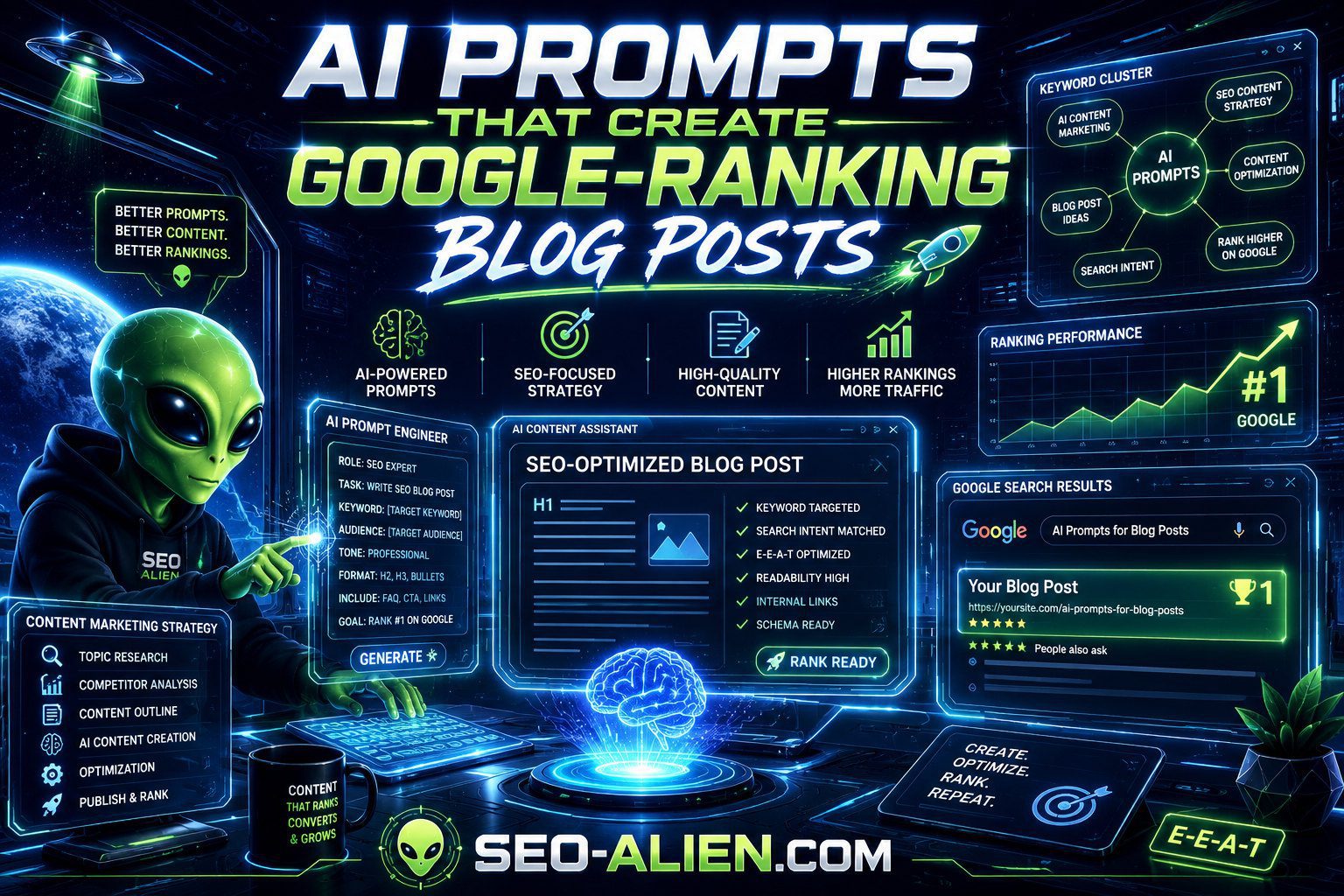 AI Prompts That Create Google-Ranking Blog Posts AI Prompts That Create Google-Ranking Blog Posts